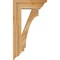 Ekena Millwork Imperial Traditional Rough Sawn Bracket, Western Red Cedar, 4"W x 16"D x 28"H BKT04X16X28IMP01RWR - alternate 3